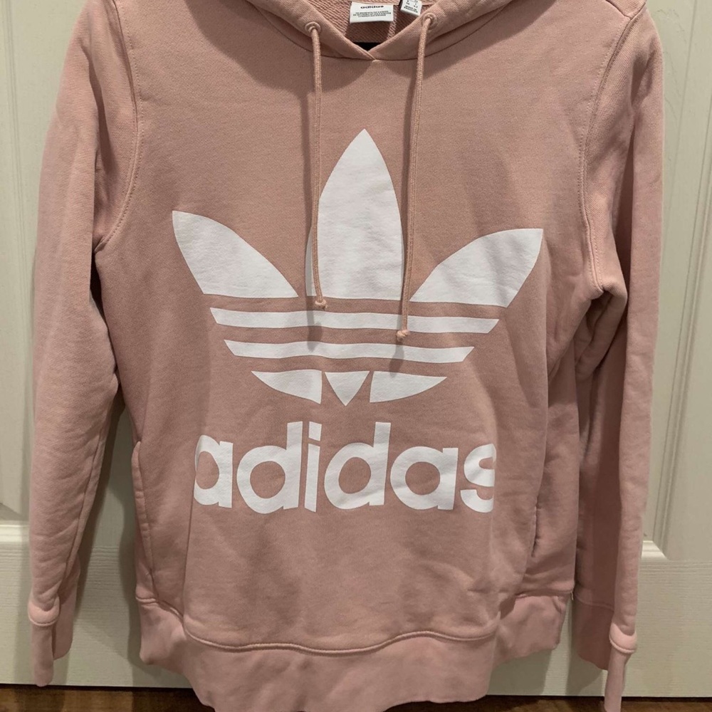 Peach Adidas Hoodie